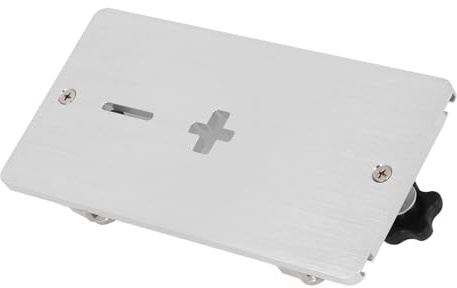 Bonbela Electric Jig Saw Flip Board Aluminum Alloy Router Table Insert Plate for Woodworking