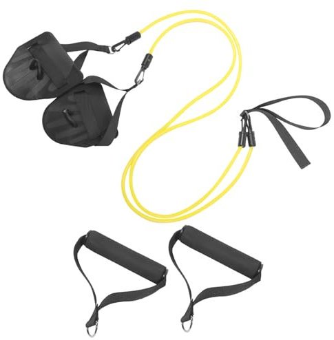 KITANDOVE Schwimmgürtel Aqua-Fitness-gerät - Armkraftgürtel Mit Widerstandsbändern Griff Für Schwimmtraining