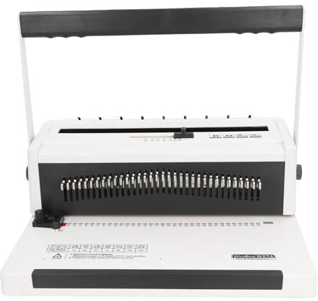 Drahtmaschine, Rundes Loch, Doppelter Draht, Humanisierter Griff 3: Pitch-Kammmaschine, Bindemaschine, Drahtmaschine, Blätter, Buchmacher, Buchbindemaschine, Kammbindemaschine,