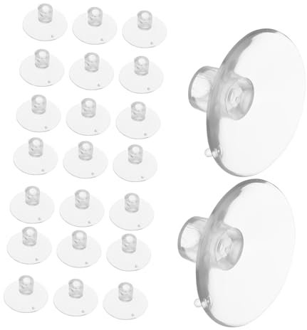 ifundom 50 Puntas De con Ventosa: Puntas De De Goma Suave con Ventosas - para Juegos De con para Niños - Fomentan La Seguridad Y La Precisión