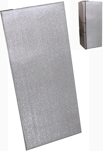 Housse de réfrigérateur universelle, couverture isolante pour congélateur et réfrigérateur, film réfléchissant d'isolation thermique, protection solaire pour le réfrigérateur