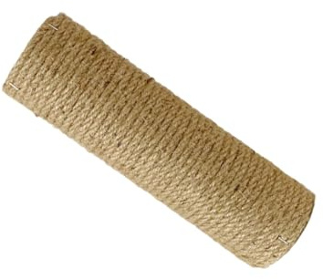 BCOATH Cat Climbing Post Replacement Pole 6cm Diameter X 40cm Length Solid Wood Rope Scratcher Column DIY Cat Tree Climbing Frame Accessory
