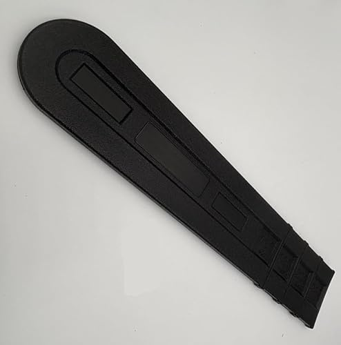 22 Kettenschutz, Schwertschutz für Sägekette, 56 x 10cm Schwarz Kettensägenschutz