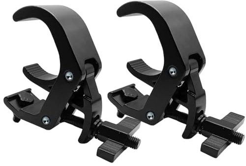 Lámpara de liberación rápida con gancho listo para ajuste general y fácil de llevar, diseño ligero para configuraciones de escenario, accesorio de iluminación de instalación rápida