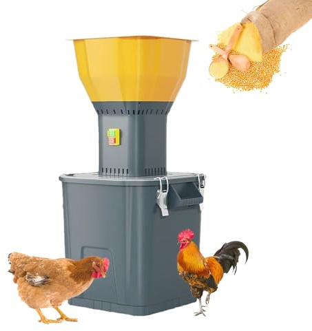 Molinillo eléctrico de grano 19000 RPM, molinillo de maíz comercial con 4 tamices y 3 cuchillas, molinillo multifuncional para trigo y maíz