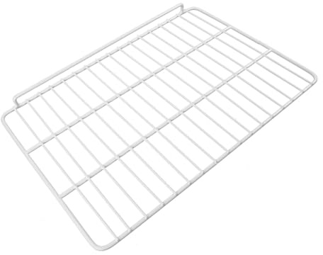 OSALADI Ripiano Metallo 43,5X30 CM Griglia Protettiva e Separatore per Congelatore Verticale, Organizer per Mini Frigo e Scomparti Interni