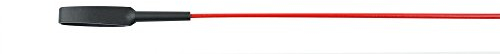 Whip And Go 950099 Peitsche, Fiberglas, kunststoffbeschichtet, Unisex, 950099, Schwarz, 75 cm