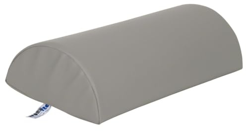 Sport-Tec Halbrolle Lagerungsrolle Lagerungskissen mit Kunstlederbezug 50x25x12,5 cm