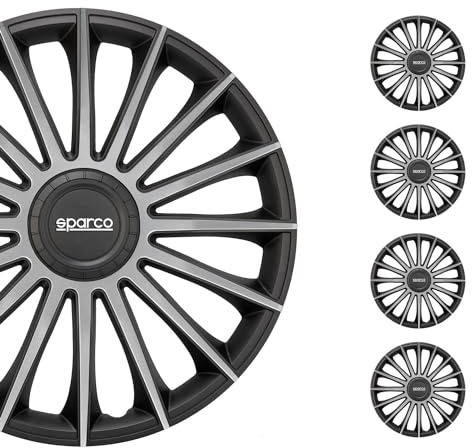 Sparco wheel covers Torino 15-inch black/silver | Radzierblenden, Radblenden