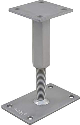 Pitzl Pfostenträger Typ 10920.1200 ZiNiP beschichtet rechts/links Höhe (mm): 227-292