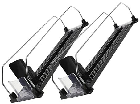 BESTonZON 2pcs Soda Dispenser Fridge Drink Dispenser Stand Plastic Beverage Pusher