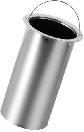 YARNOW Cubo Para Brochetas De Barbacoa De Bambú Soporte De Acero Inoxidable Para Tenedores De Barbacoa Recipiente Asa Para Parrilla