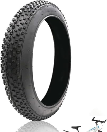 20 x 3,0 Zoll Fatbike-Schlauch 40–65 psi 20 x 3,0 Reifen Fahrrad | 20 3,0 Reifen | 20 x 3 Fat Tire | Anti-Rutsch-Fahrrad-Fatbike-Reifen 20 x 3,0 | Elektrisches Schneemobil-Vorderrad, Beach Fat Tire, M