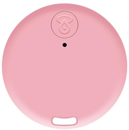 Wallet Finder - Stick On Round Wireless Item Finder for Keychain | 42 Ft Range Key Lost Finders with Alarm Reminder for Wallets, Keys, Handbags, Bags