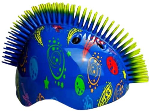 GARVALON Casco Infantil Ciclismo y Patinaje Ligero para Niñas Protección Segura con Ventilación para Actividades al Aire como Bicicleta Skate y Esquí Talla Única Azul