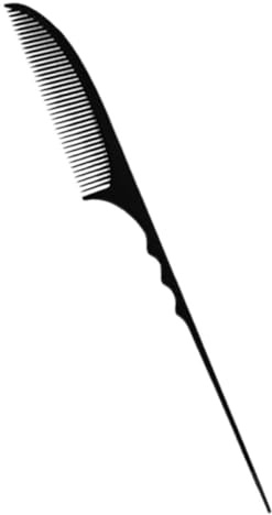 BESTYASH Haarkamm Friseurkamm Dichtes PP Material Antistatisch Feiner Stielkamm 22X24Cm für Damen und Mädchen