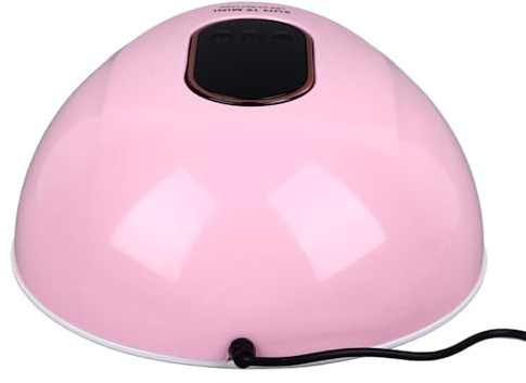 ZJchao Lampada per Unghie LED 72W con Sensore Automatico, Essiccatore per Smalto Gel UV con 3 Impostazioni Timer, 18 Lampadine Ad Alte Prestazioni per Polimerizzazione Rapida, Luce per Manicure