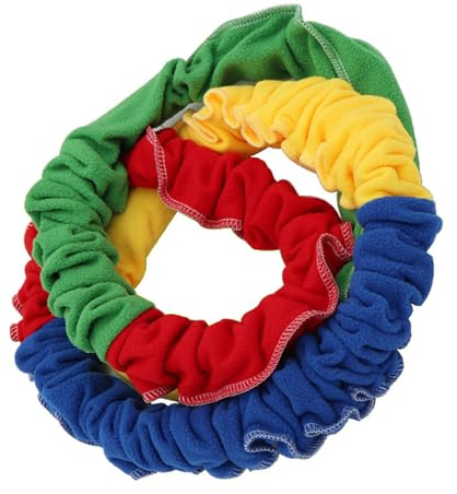 FUNNETOYU Elastisches Dehnbares Fitnessband für Kinder mit Flanellmaterial Fördert Kooperatives Spielen und Stärkt die Oberkörpermuskulatur bei Outdoor Gruppenaktivitäten