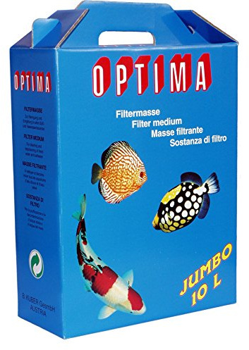 Optima Jumbo Filter von Kohle für Aquaristik 10 L