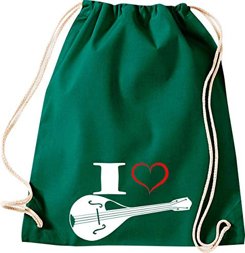 Shirtstown, Sac de gym Musique I Love Mandoline, Gruen