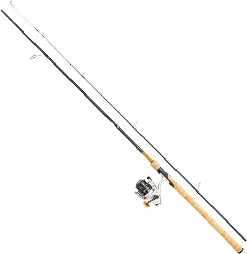 Abu Garcia Max STX Spinnruten- und Spinnrollen-Kombi-Set – einsatzbereit – Rolle mit Stealth Smooth 8 Braided Line befüllt