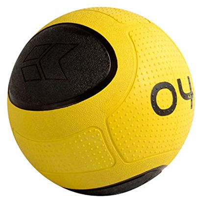 Medizinbälle Hua Heimfitness-Medizinball 4 Kg, Fester Elastischer Gummiball, Krafttrainings-Balancebälle Für Männer Und Frauen, rutschfeste Fallfestigkeit