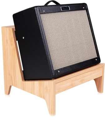 Gator Frameworks Elite Series Gitarrenverstärkerständer aus Holz, klein, natürliches Ahorn-Finish (GFW-ELITEGTRAMPSM-MPL)