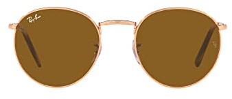 Ray-Ban New Round RB3637-920233-50 - Damen/Herren Sonnenbrille - ROSE GOLD
