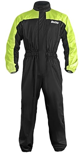 Buchii Rainbow Ultra-Lite Motorbike Full Body Rain Suit for Men Women Waterproof Protective Overall Rain Trousers Coat