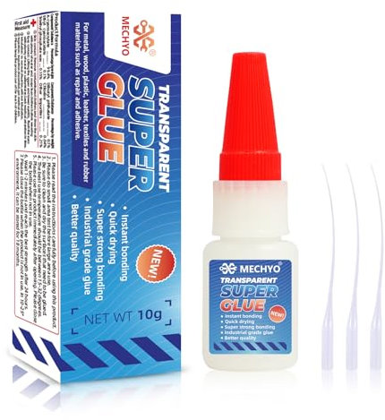 Super Glue,Universal Super Glue,Welding High Strength Oily Glue, Used For Quick Fepair of DIY Crafts,Metal, Plastic, Wood, Glass,Jade,Etc. (10g)