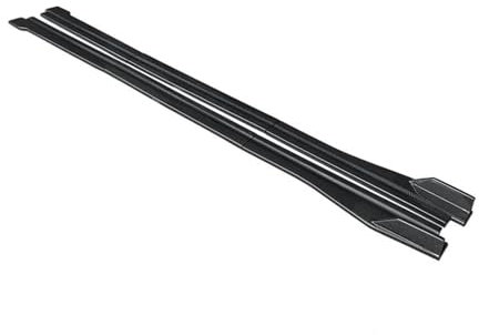 Trittbretter Seitenschweller 6 Stücke Auto Seite Röcke Extensions Stoßstange Tür Lip Splitter Winglet Für VW Für Golf MK 7 7,5 2014 2015 2016 2017 2018 2019 Auto Schweller(Kohlefaser-Optik)