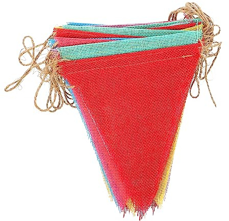 iplusmile Striscione Bandierine Triangolari Floreali Fondale Per Feste Di Matrimonio Ghirlande Da Giardino Decorazioni Per Interni Ed Esterni