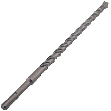 SDS Plus Hammer Drill Bit 16mm x 350mm – Tungsten Carbide Cross Tip for Masonry, Brick, Concrete & Stone