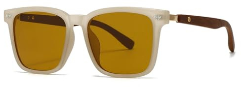 TOIPASTN Polariserade solglasögon Herrbåge solglasögon Dam (Ginger)