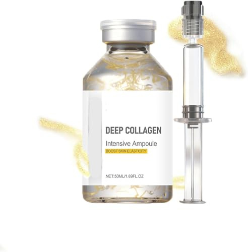 Suero antiedad coreano en ampolla para mujer, ampolla reafirmante intensiva con péptidos de seda, suero facial de colágeno profundo, reafirmante y tensor, para todo tipo de piel