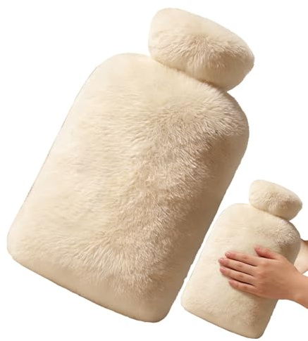 Borraccia Per L'Acqua Calda 2000 ml Peluche a Lunga Durata