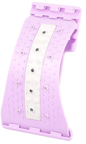 Estirador De Espalda Arqueado 4 Niveles Ajustable Curvado Con Puntos De | Tabla De Soporte Para Espalda Para Silla De Oficina, Gimnasio, Hogar, Coche, Esterilla De Yoga, Sofá Y Diván