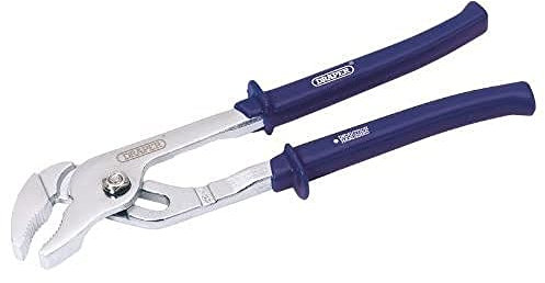 Draper 56618 Waterpump Plier, 33mm Capacity, 240mm Length , Blue