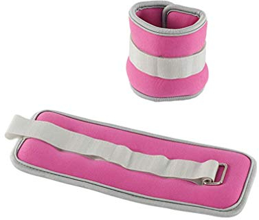Knöchelgewichte Kinder Knöchelgewichte - Handgelenkgewichte für Frauen und Männer - Perfekt für Gewichtheben, Core & Leg Training oder Cardio, verstellbare elastische und Klett-Design 0,5 kg Training