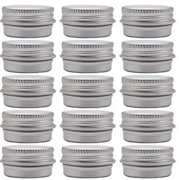 Maison libre vide ANIMAUX Bouteilles 20pcs 5ml 10ml 15ml Tin Box Conteneurs aluminium cosmétiques Rechargeables petites boîtes de stockage cruches vides vis Top Exemples de conteneurs