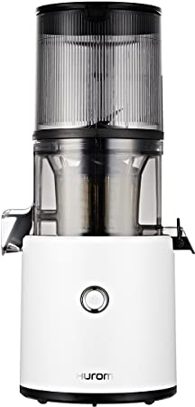 Hurom H-300 - Spremiagrumi elettrico per frutta e verdura, motore silenzioso, pulizia facile e veloce, alta resa di succo