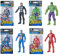 Toptoys2u Bargain Bundles Marvel-Avengers Miniature Articulated 9.5cm Toy Action Figures Bundle - Set of All 4 - Hulk, Thor, Captain America, & Iron Man