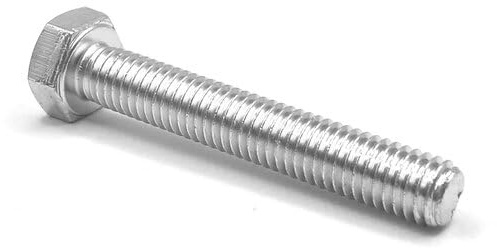 Sechskantschrauben M4 mit Außensechskant, Edelstahl V2A, DIN 933 (50, M4 x 30 mm)