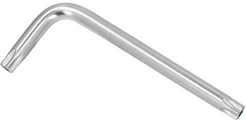 Llave Torx Inviolable Standar Acero Cromo Vanadio Profesional T50 mm. Llave Estrella, Llave Allen Estrella