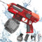 Pistola ad Acqua Elettrica Giocattolo, Pistole a Spruzzo Automatiche, Fucile d'Acqua per Bambini 3-6, Pistola Aquatici Giocattoli per l'Estate, Regalo Giocattoli d'Acqua per Bambini 3 4 5 6 (Rosso)
