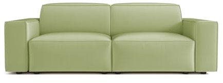 Imebel Sofa Lucas - Moderne Modulare Couch - Elegante Couch für das Wohnzimmer - Bequemes Sofa mit Bettkasten - 3 Sitzer mit Bettfunktion 204x102x70cm