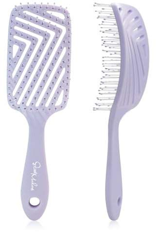 Hair Brush, Start Makers Detangle Hair Brush for Women Men Kids, Reduces Pull Detangling Brush for Curly, Straight, Vented Detangle Hairbrush for Wet Dry Hair