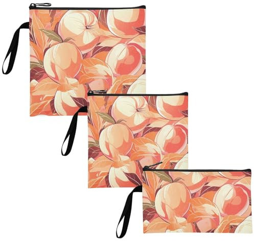 Yoogain Paquete de 3 bolsas reutilizables personalizadas de oro rosa para sándwich, impermeables, para almuerzos escolares para niños, almuerzo escolar y porción de adultos