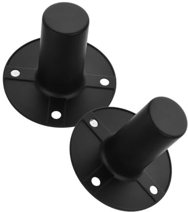 Tofficu 2piezas Soporte De Sonido Base De Almacenamiento para Altavoces Larga Duración Estable Seguro Versátil