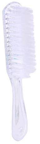 Homoyoyo 4pcs Plastic Cleaning Brush Soft Bristle Scrubbing Brushes for Clothes Shoes Bathroom Lightweight Random Colors Random Color